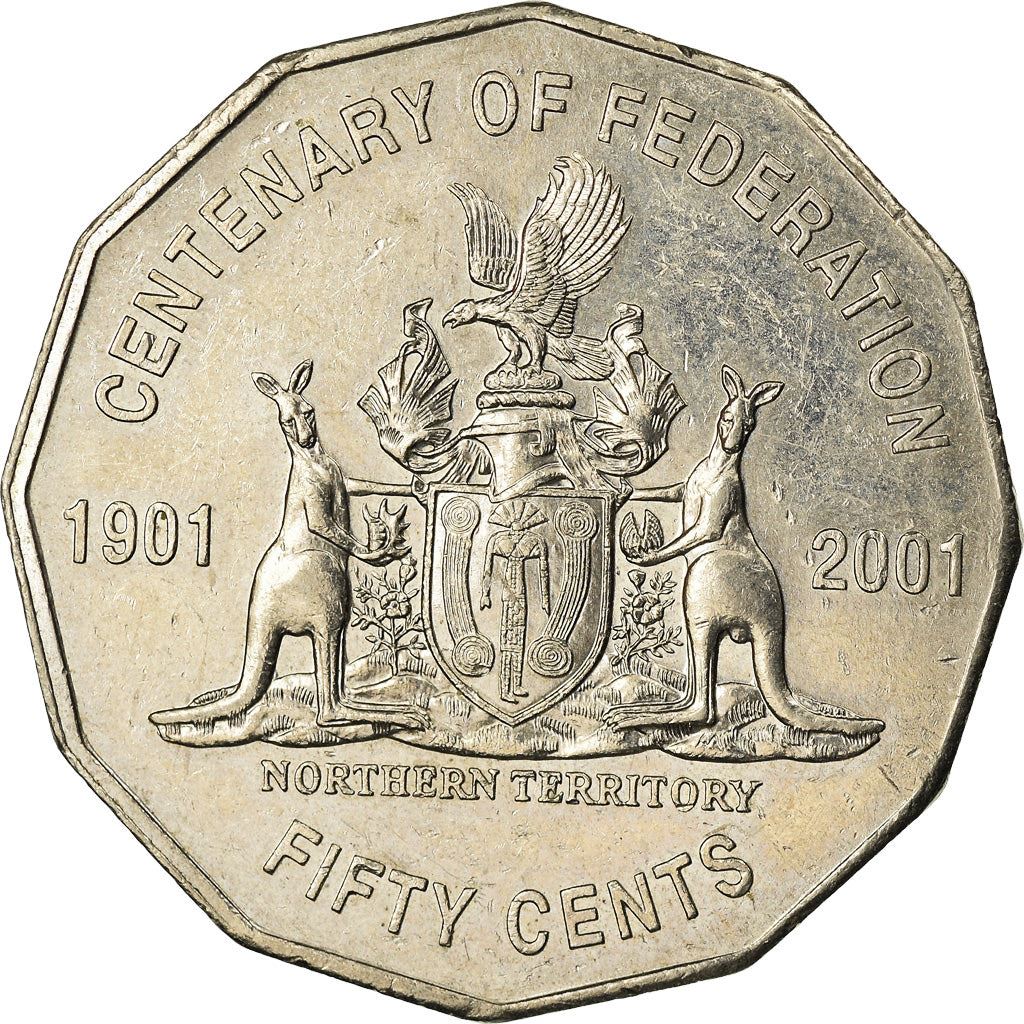 Australia | 50 Cents Coin | Northern Territory | Km:559 | 2001