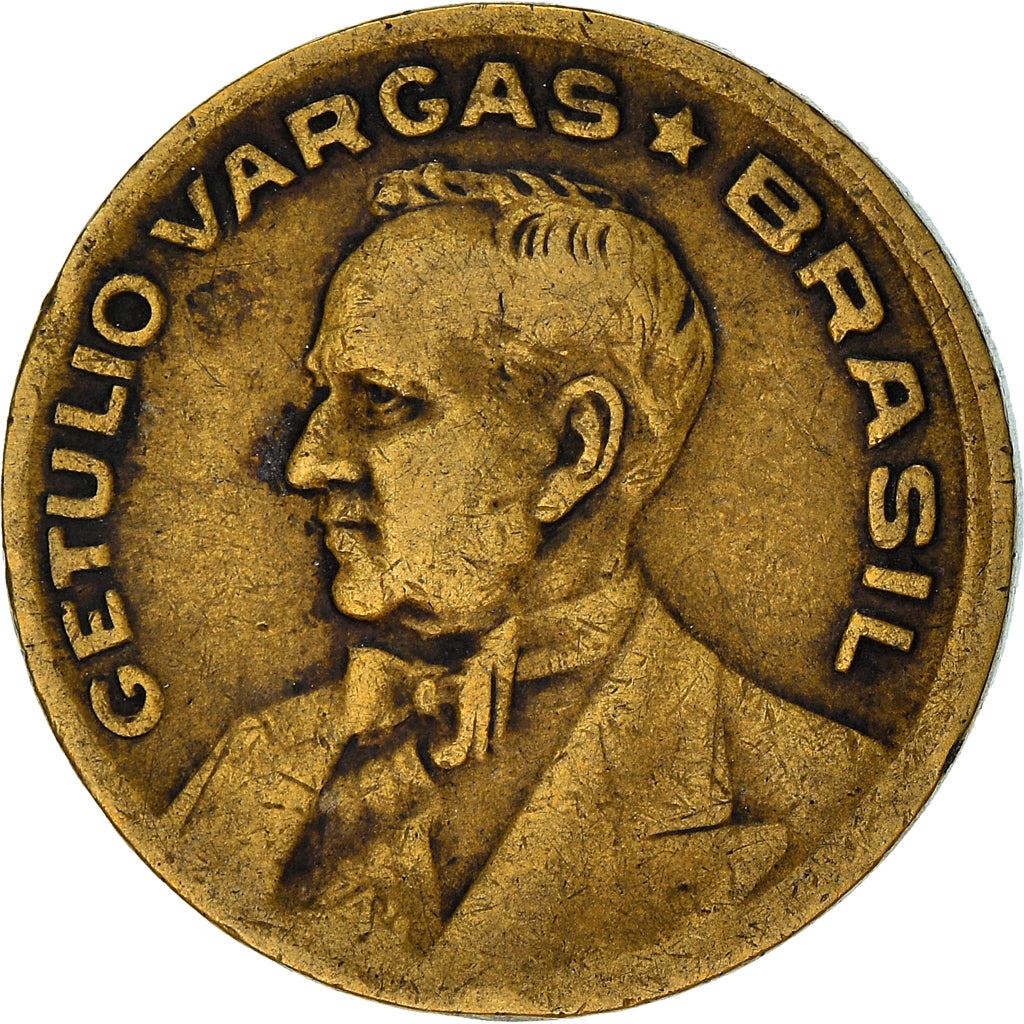 Brazil | 20 Centavos Coin | Getúlio Dornelles Vargas | Km:556A | 1943 - 1948