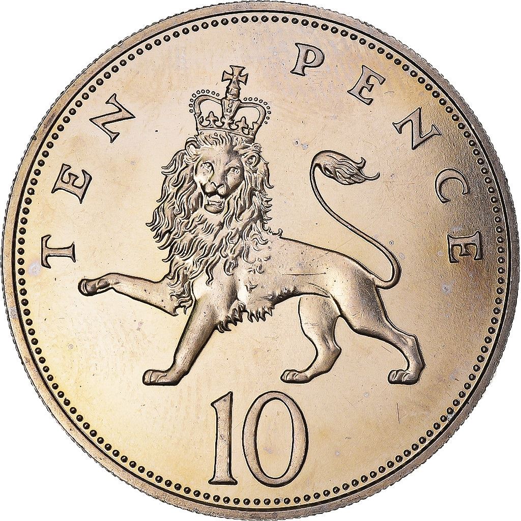 United Kingdom | 10 Pence Coin | Elizabeth II | Km:938 | 1985 - 1992