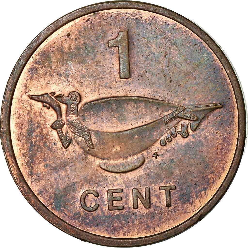 Islas Salomón | Moneda de 1 Centavo | Isabel II | Cuenco de Comida | Km:1 | 1977 - 1983