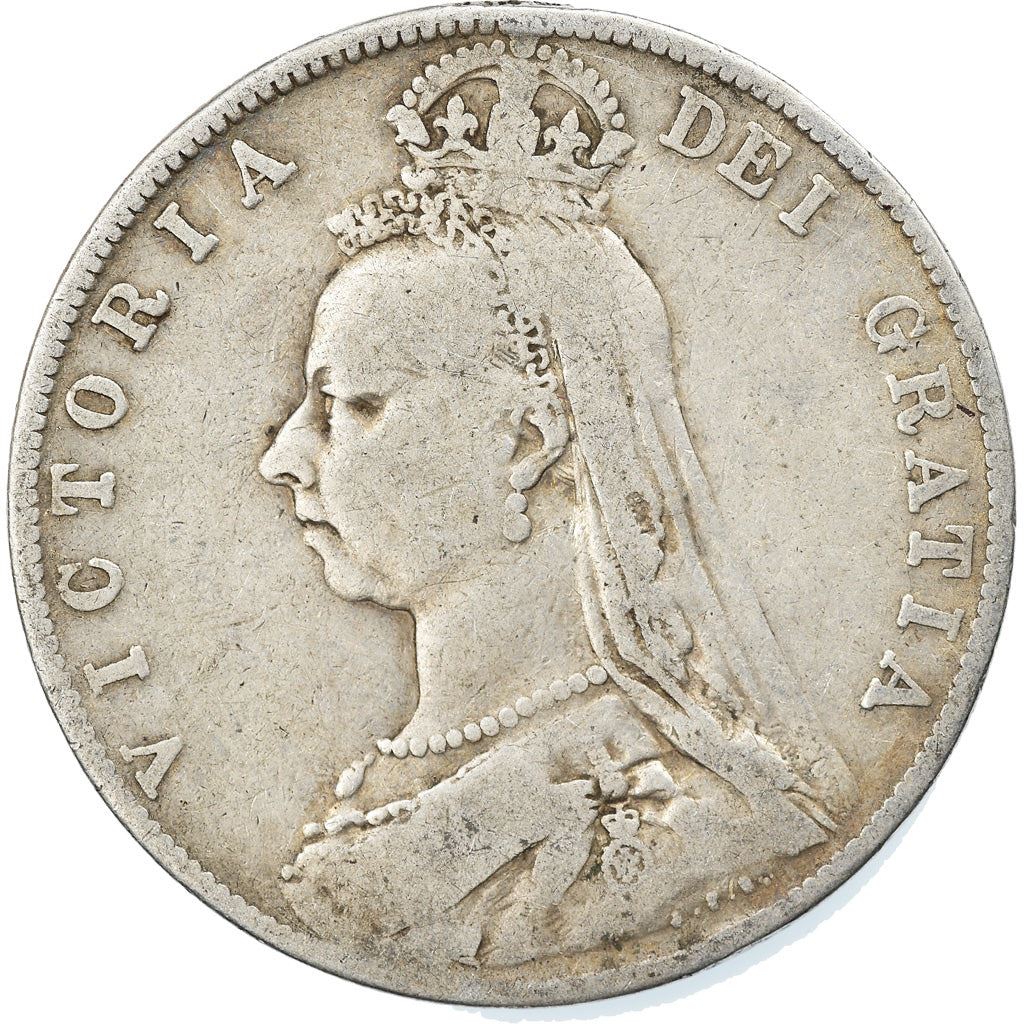 United Kingdom | 1/2 Crown Coin | Victoria | Km:764 | 1887 - 1892