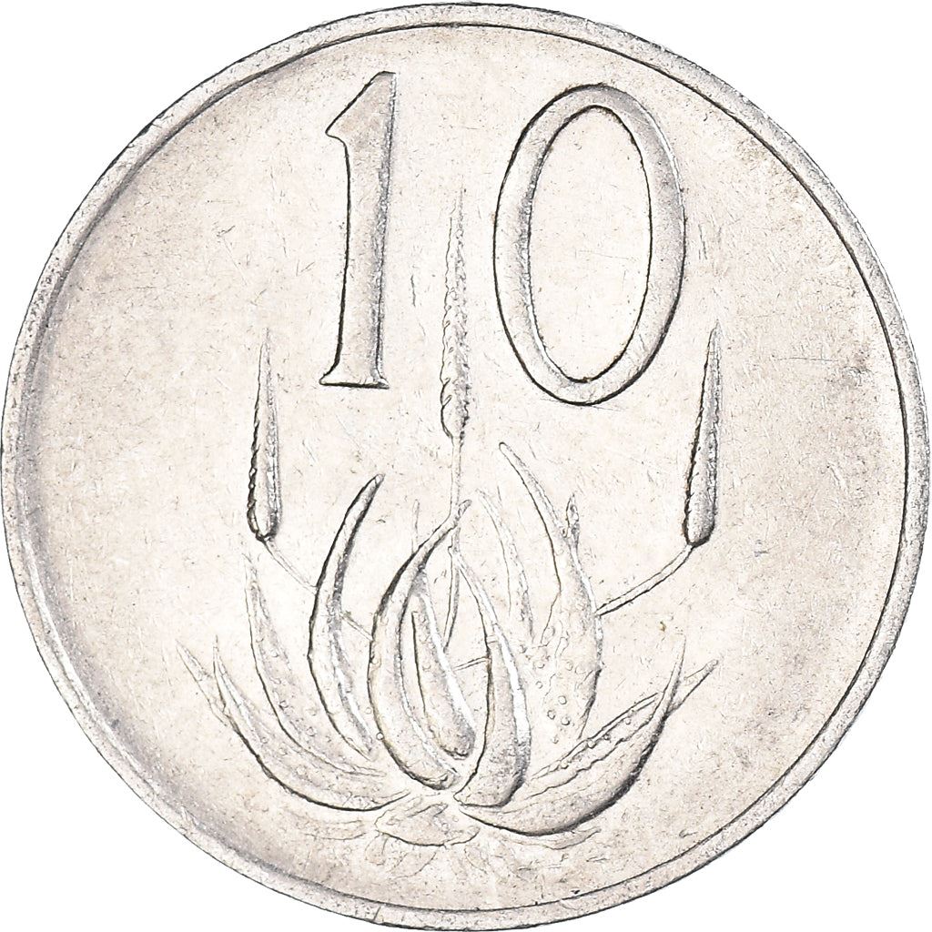 South Africa 10 Cents Coin | Jacobus J. Fouche | KM94 | 1976