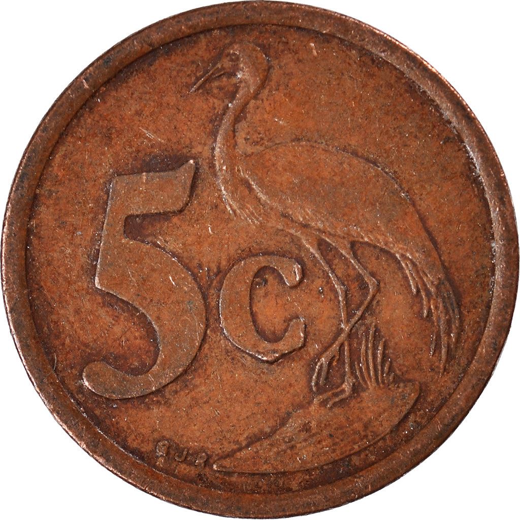 South Africa 5 Cents Tsonga Legend - AFRIKA-DZONGA Coin KM160 1996 - 2000