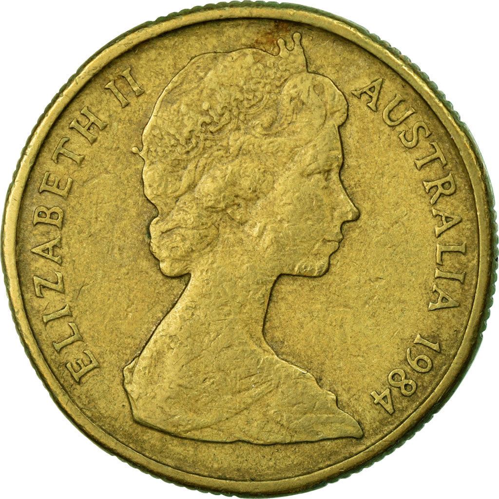Australia | 1 Dollar Coin | Kangaroos | Km:77 | 1984