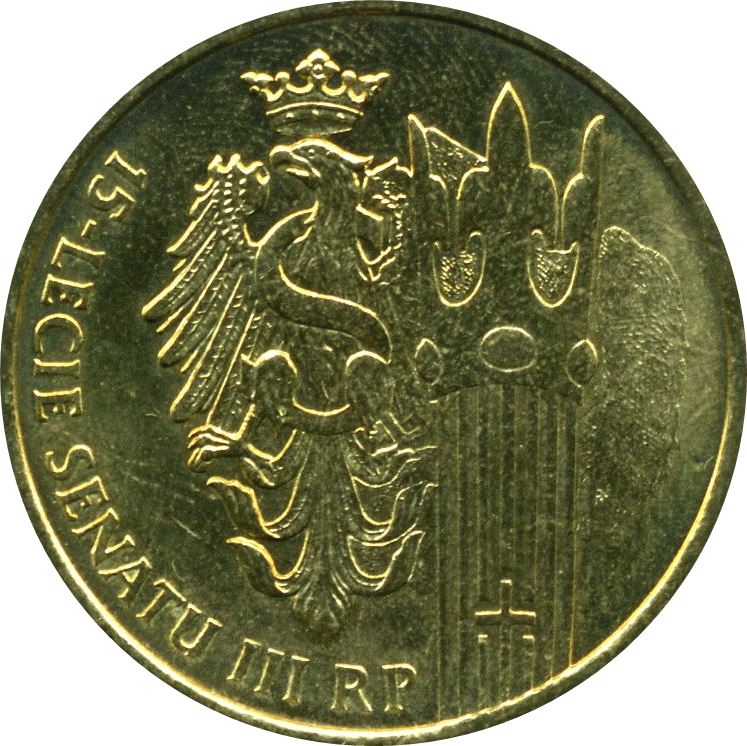 Poland | 2 Z?ote | Polish Senate | Eagle | KM503 | 2004