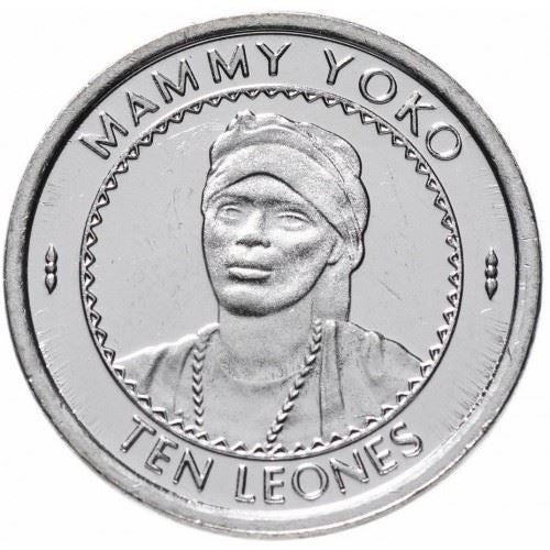Sierra Leone 10 Leones | Mammy Yoko | Bonga Fish | KM44 | 1996