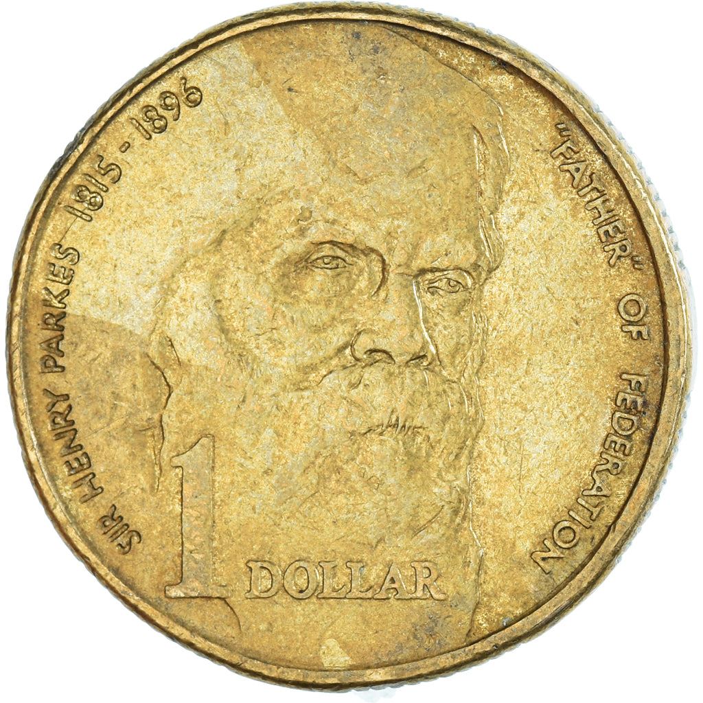 Australia | 1 Dollar Coin | Sir Henry Parkes | Km:310 | 1996