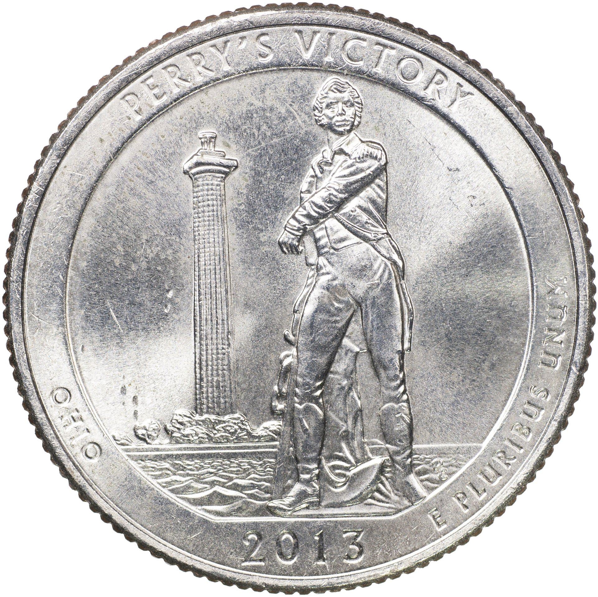 United States | 1/4 Dollar Coin | Perry's Victory | Km:543 | 2013