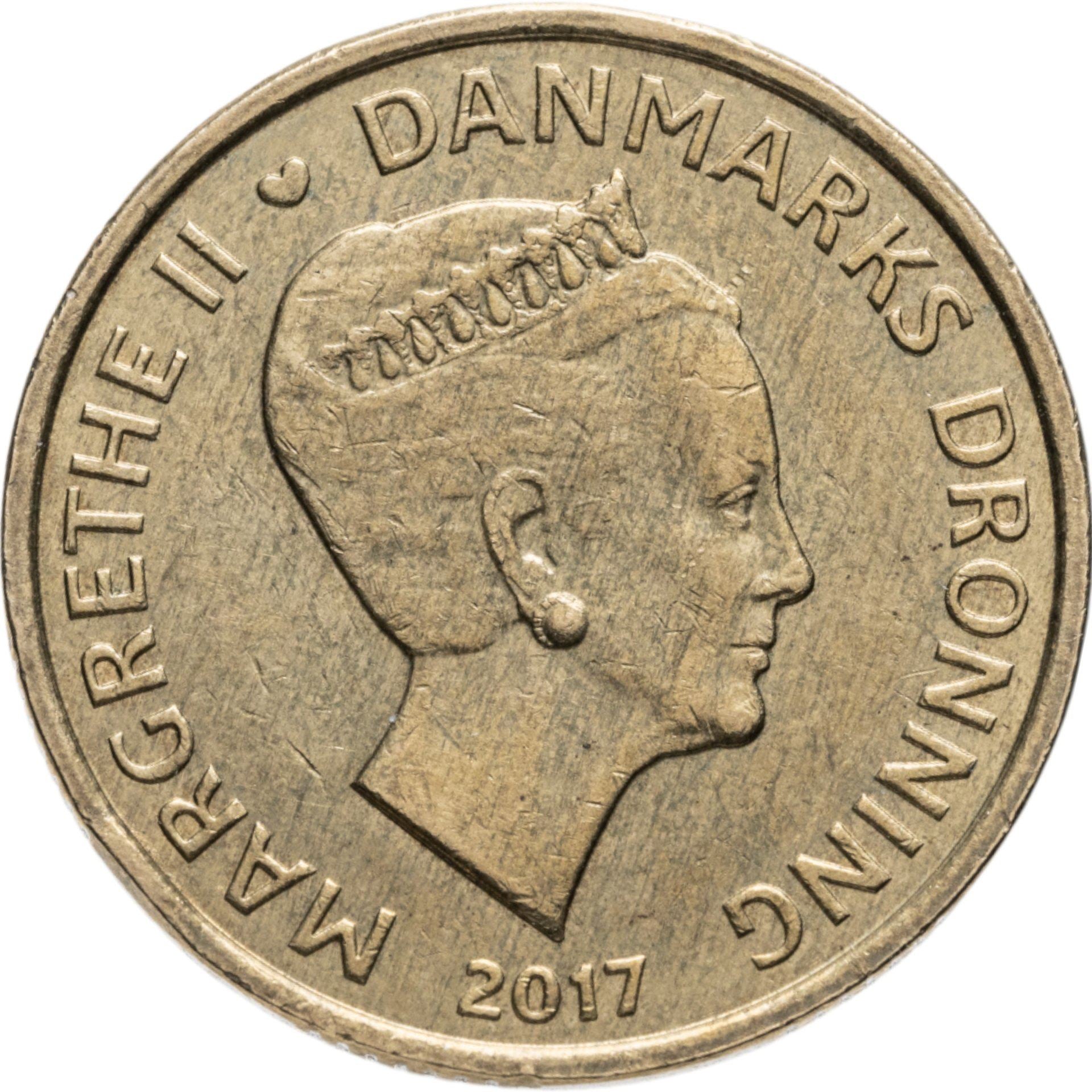Denmark | 20 Kroner Coin | Margrethe II | KM:955 | 2013 - 2022