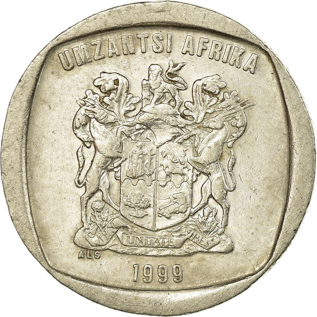 Sydafrika 2 Rand Mønt | Xhosa Legende - UMZANTSI AFRIKA | KM165 | 1996 - 2000