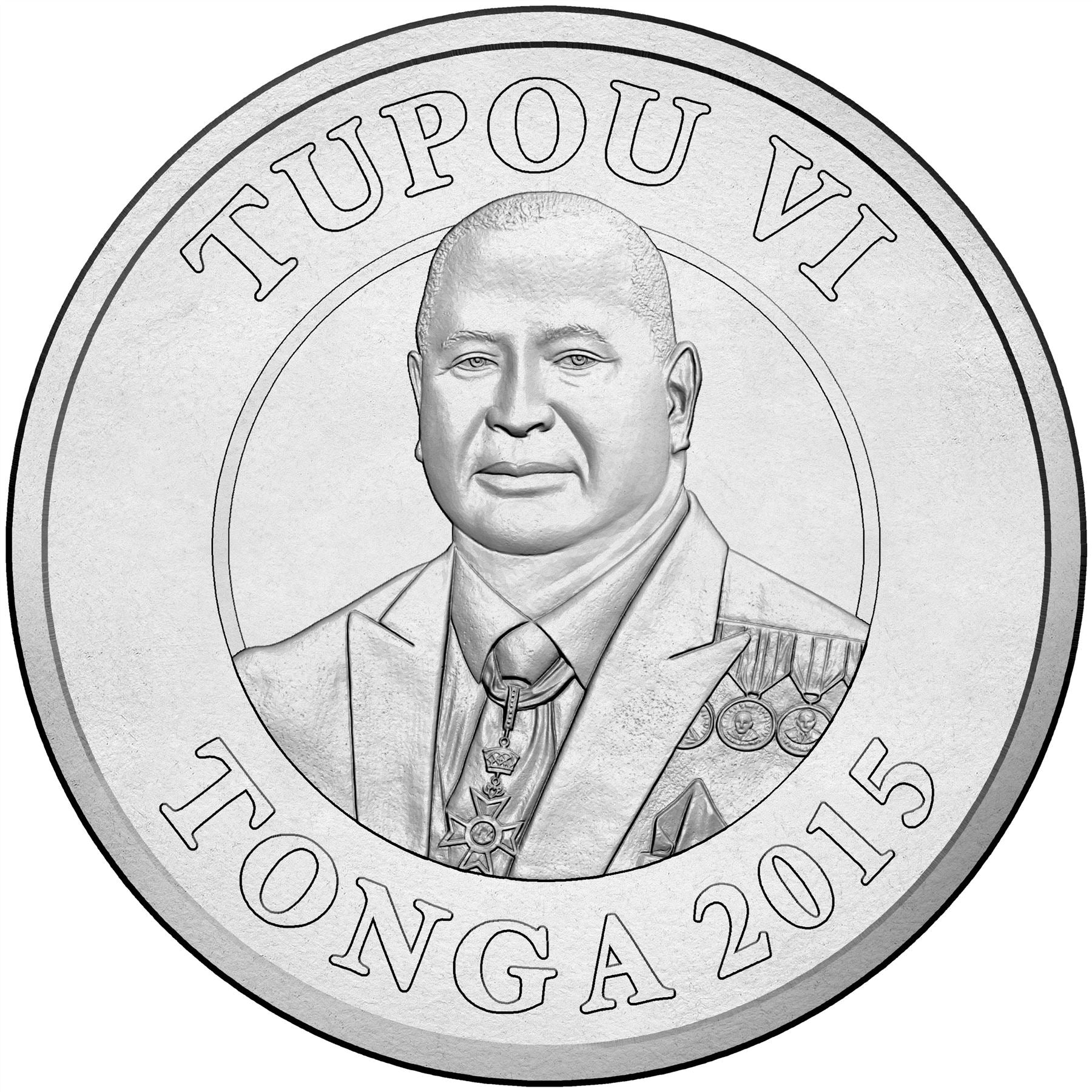 Tonga | Moneta da 10 Seniti | Re Topou VI | Uccelli Malau | KM:227 | 2015