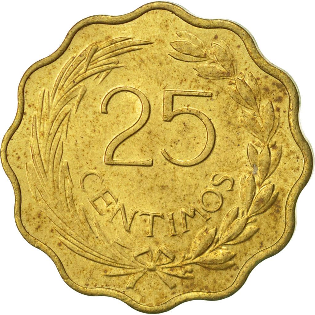Paraguay | 25 Centimos Coin | Sello de Hacienda | Km:27 | 1953