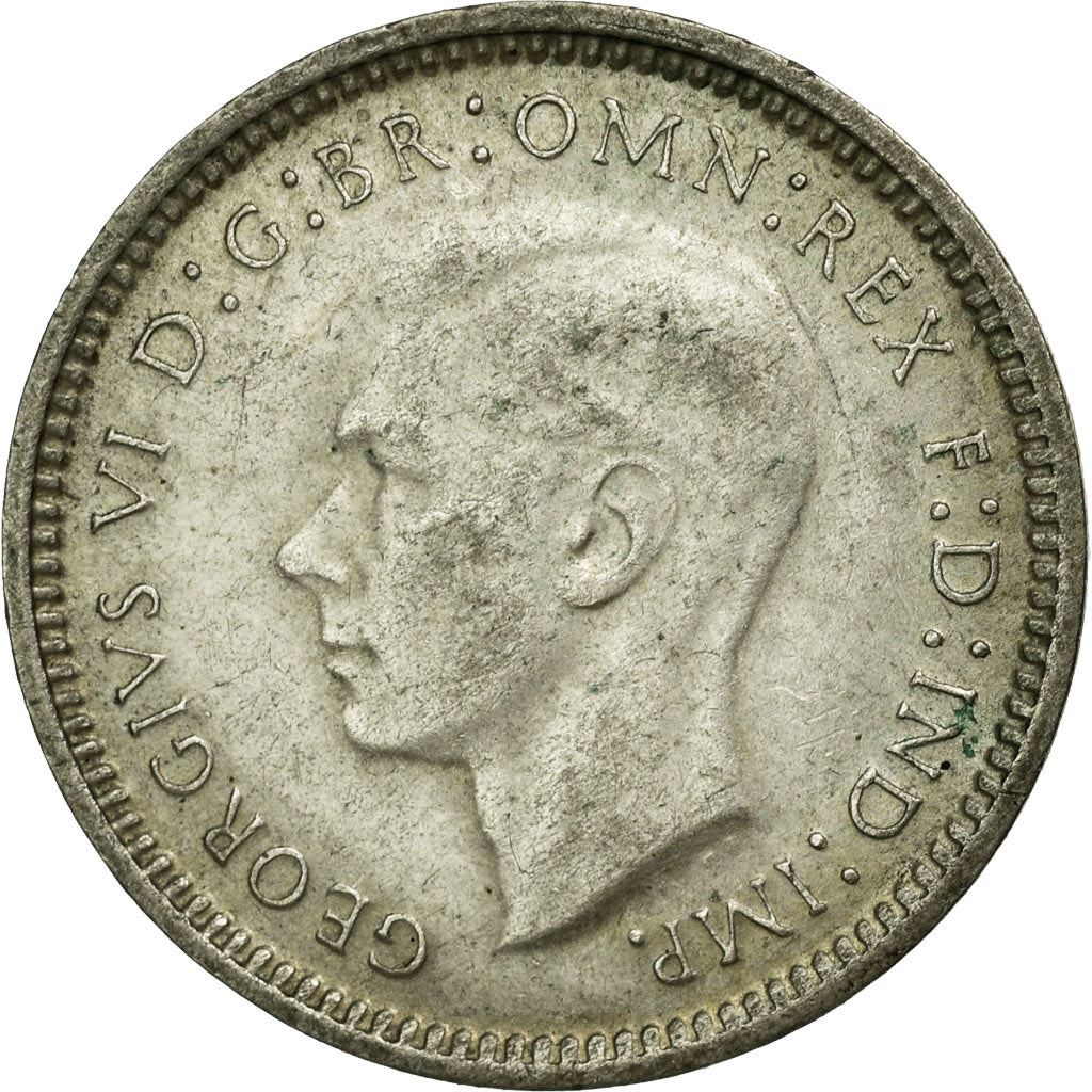 Australia | 3 Pence Coin | Wheat | Km:37A | 1947 - 1948