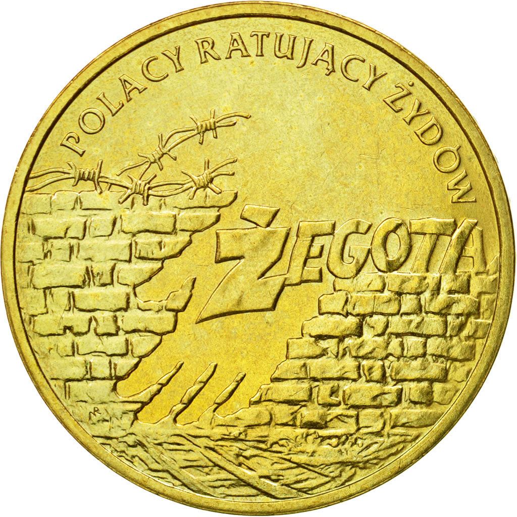 Poland | 2 Zlotys Coin | Żegota Committee | Y:703 | 2009
