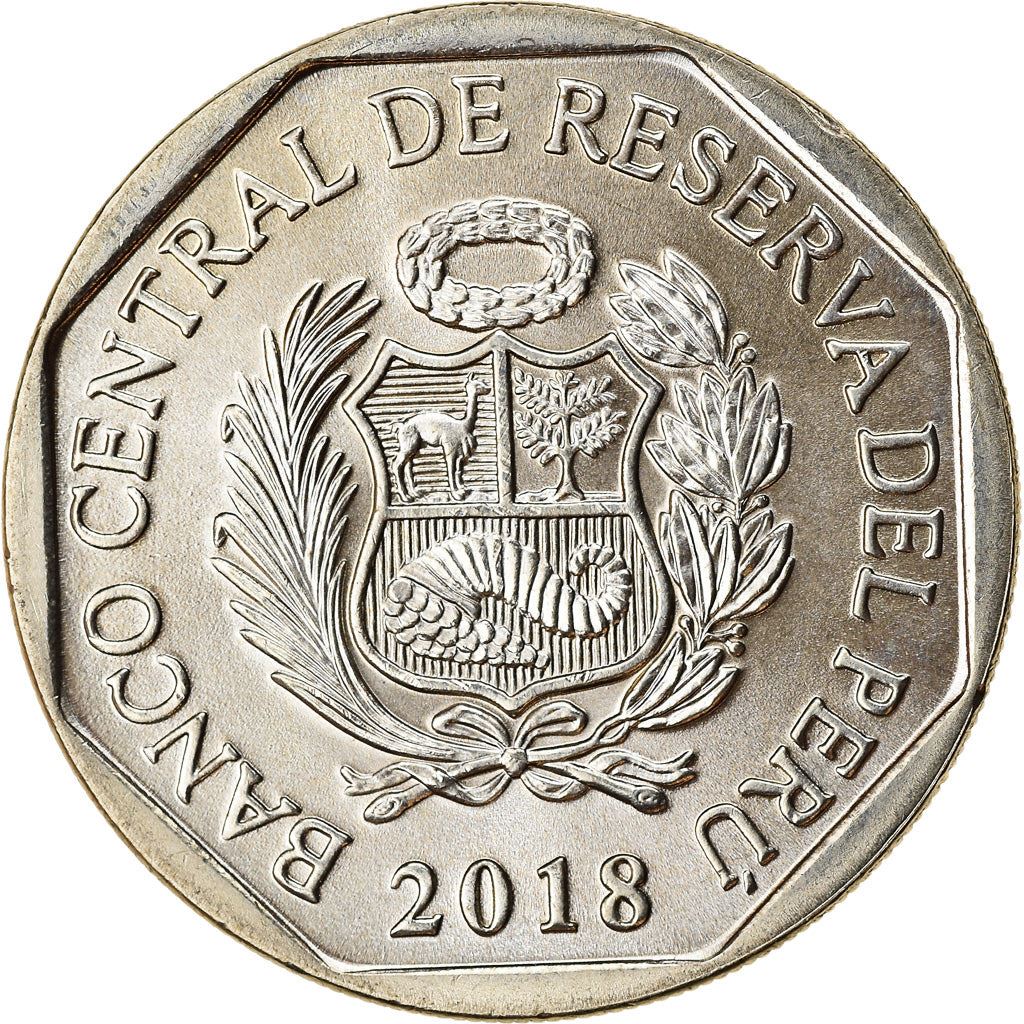 Peru | 1 Sol Coin | Jaguar | Km:411 | 2018