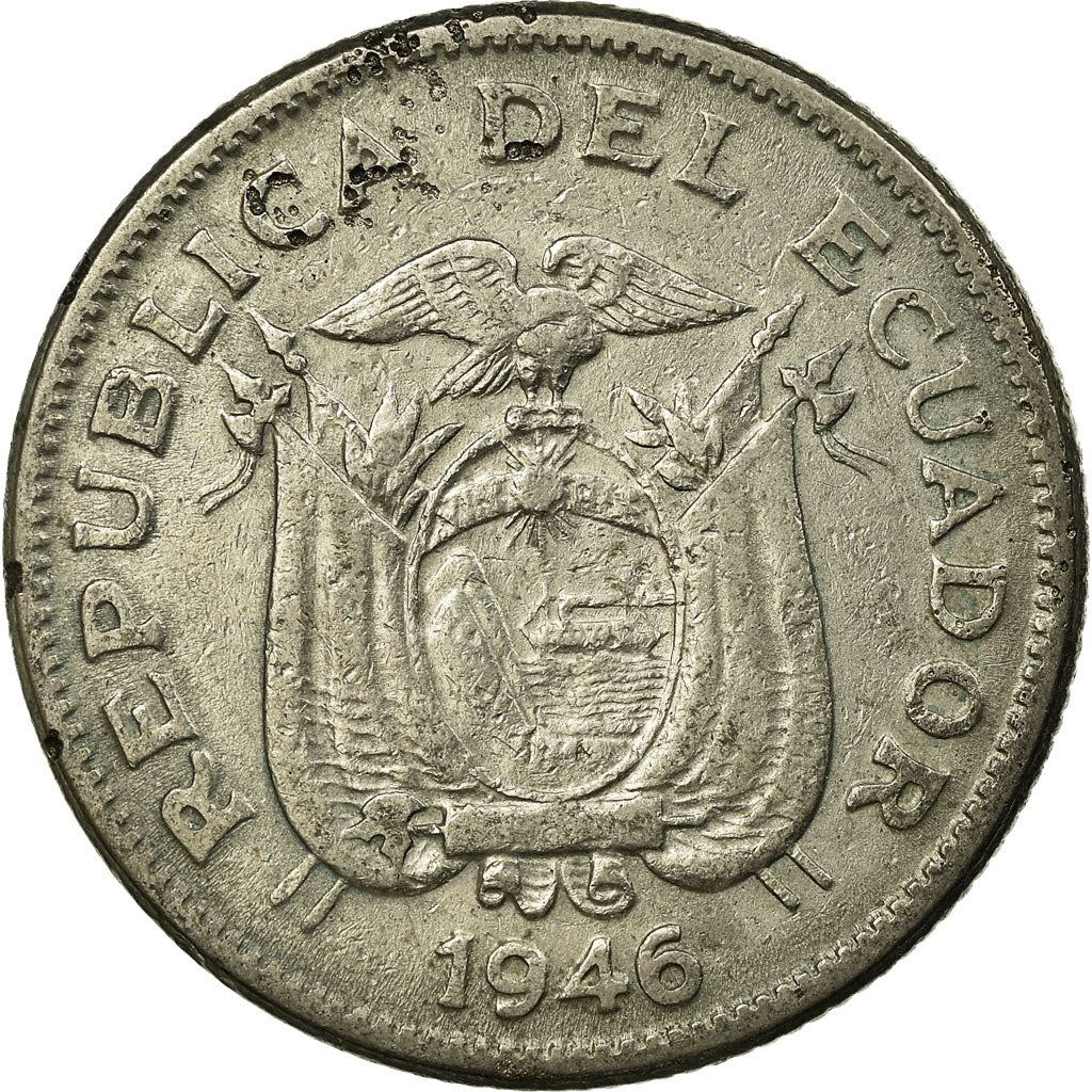 Ecuador | 1 Sucre Coin | Nickel | Military leader | KM:78.1 | 1937-1946