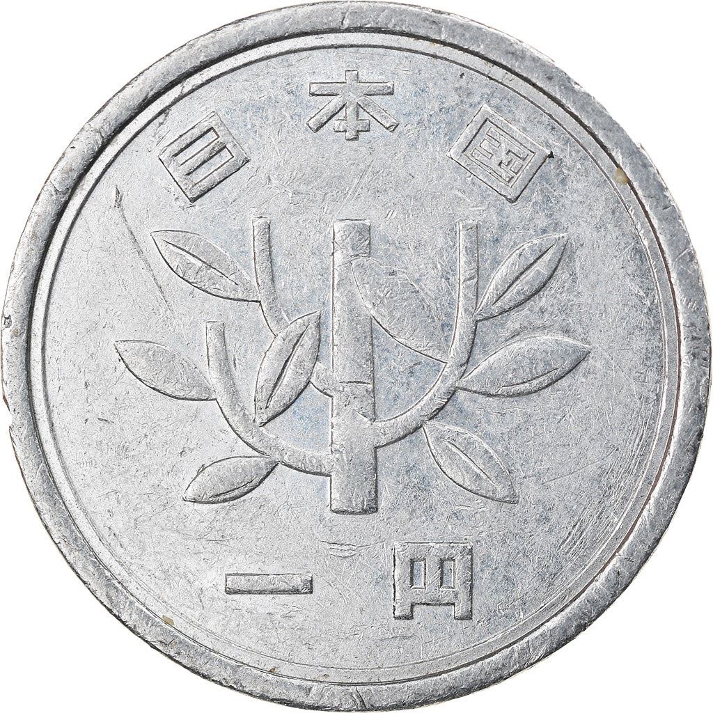 Japan | 1 Yen Coin | Bamboo Branch | Y:95, Jnda:02-13, Schön:72 | 1989 - 2019