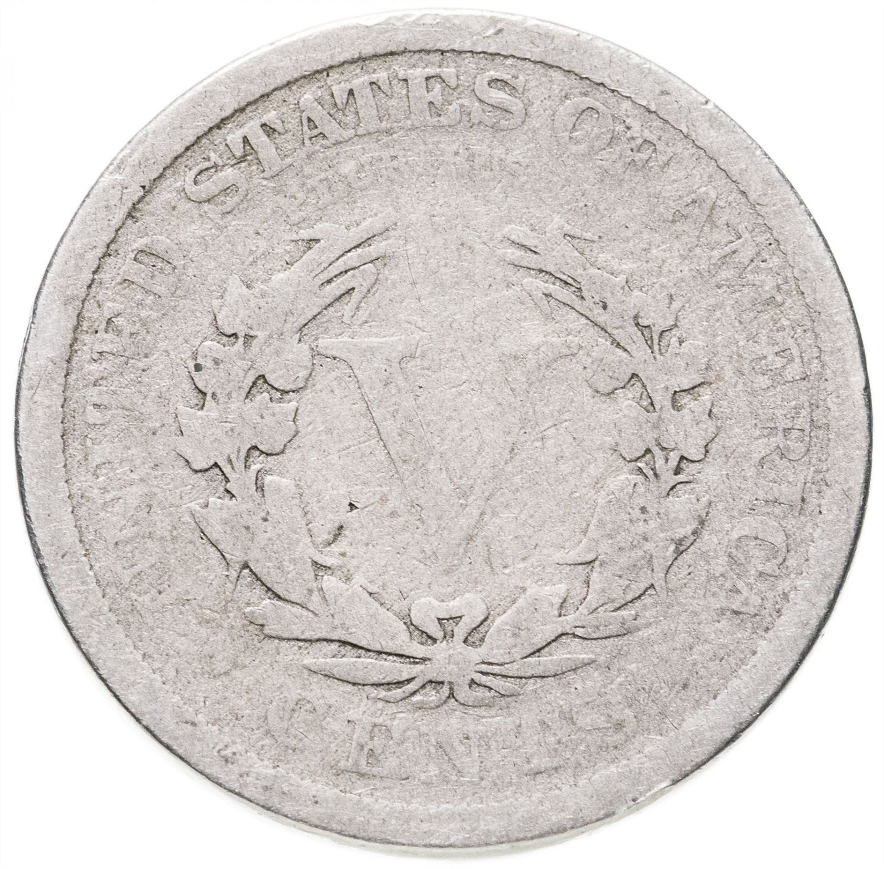 United States | 5 Cents Coin | Liberty | Roman Numeral | KM112 | 1883 - 1913