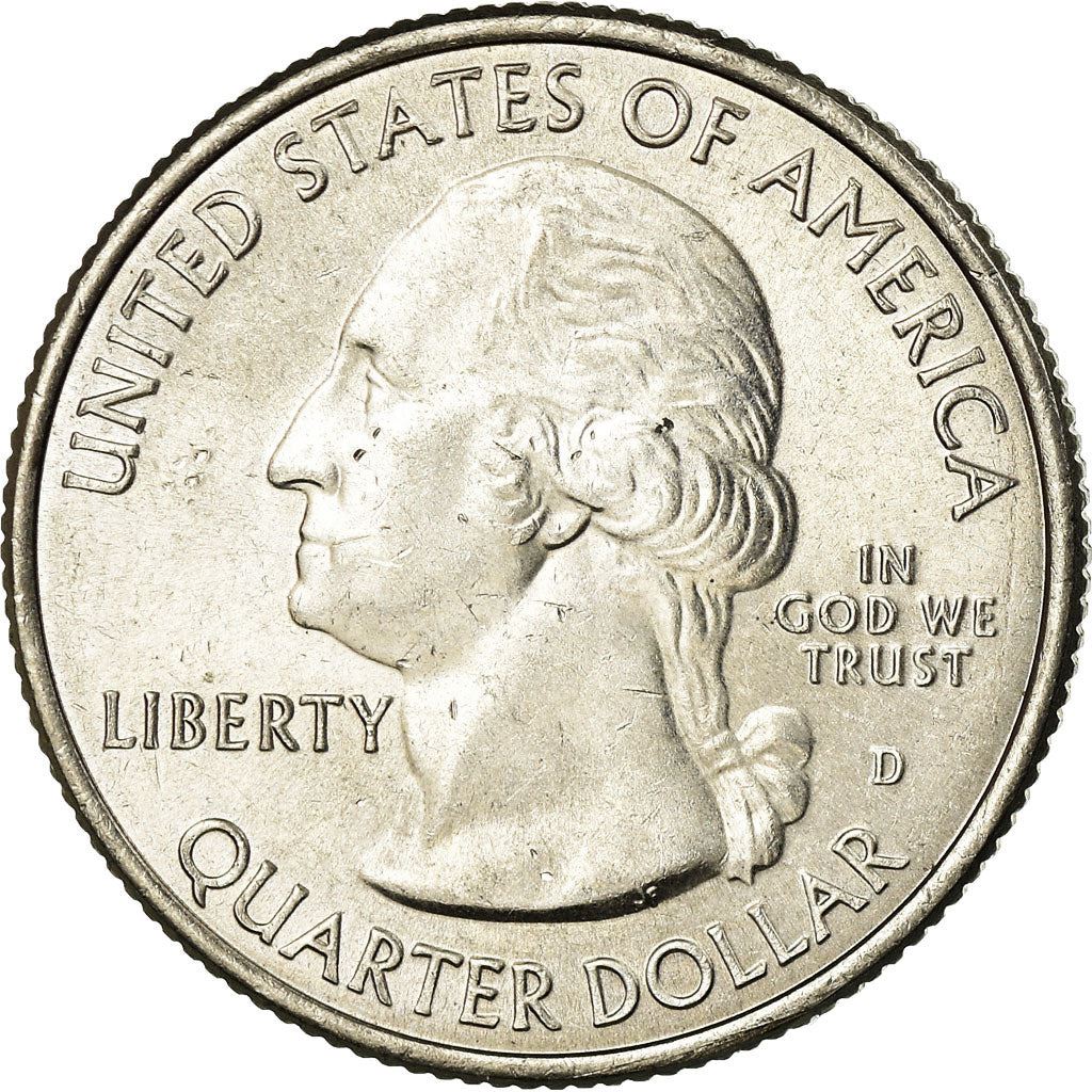 United States | 1/4 Dollar Coin | Great Basin Park | Km:544 | 2013