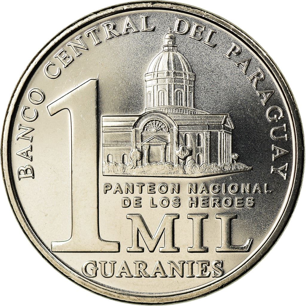 Paraguay | 1000 Guaranies Coin | Francisco Solano Lopez | Km:198 | 2006 - 2022