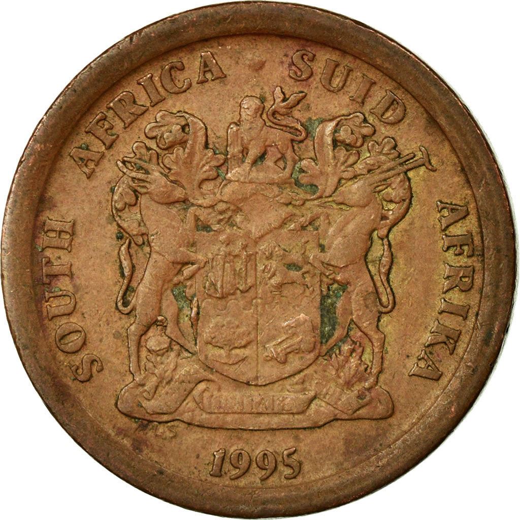 Sydafrika 5 Cent SOUTH AFRICA - SUID-AFRIKA Mynt KM134 1990 - 1995