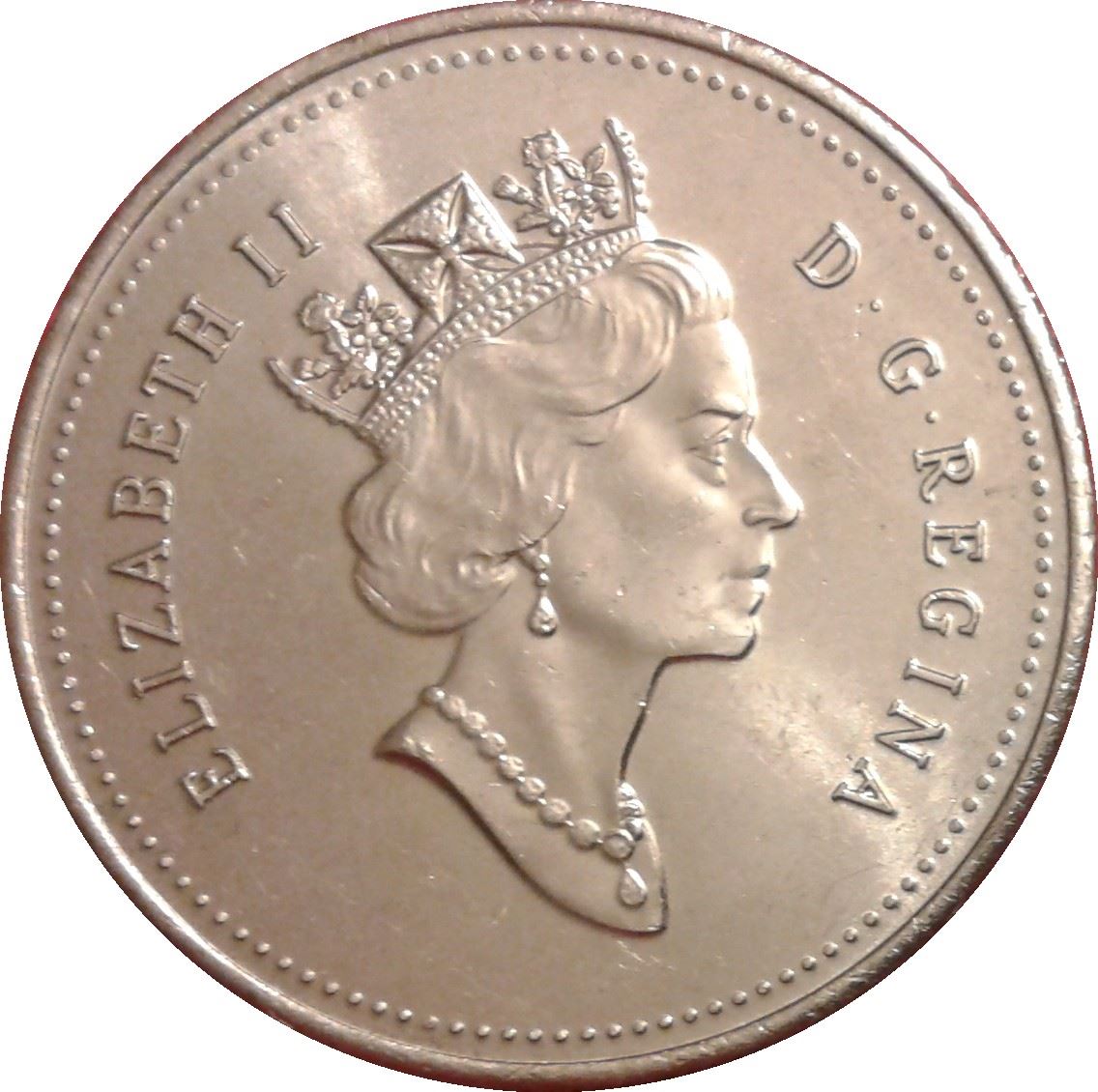 Canada 50 Cents Coin | Queen Elizabeth II | KM185 | 1990 - 1996