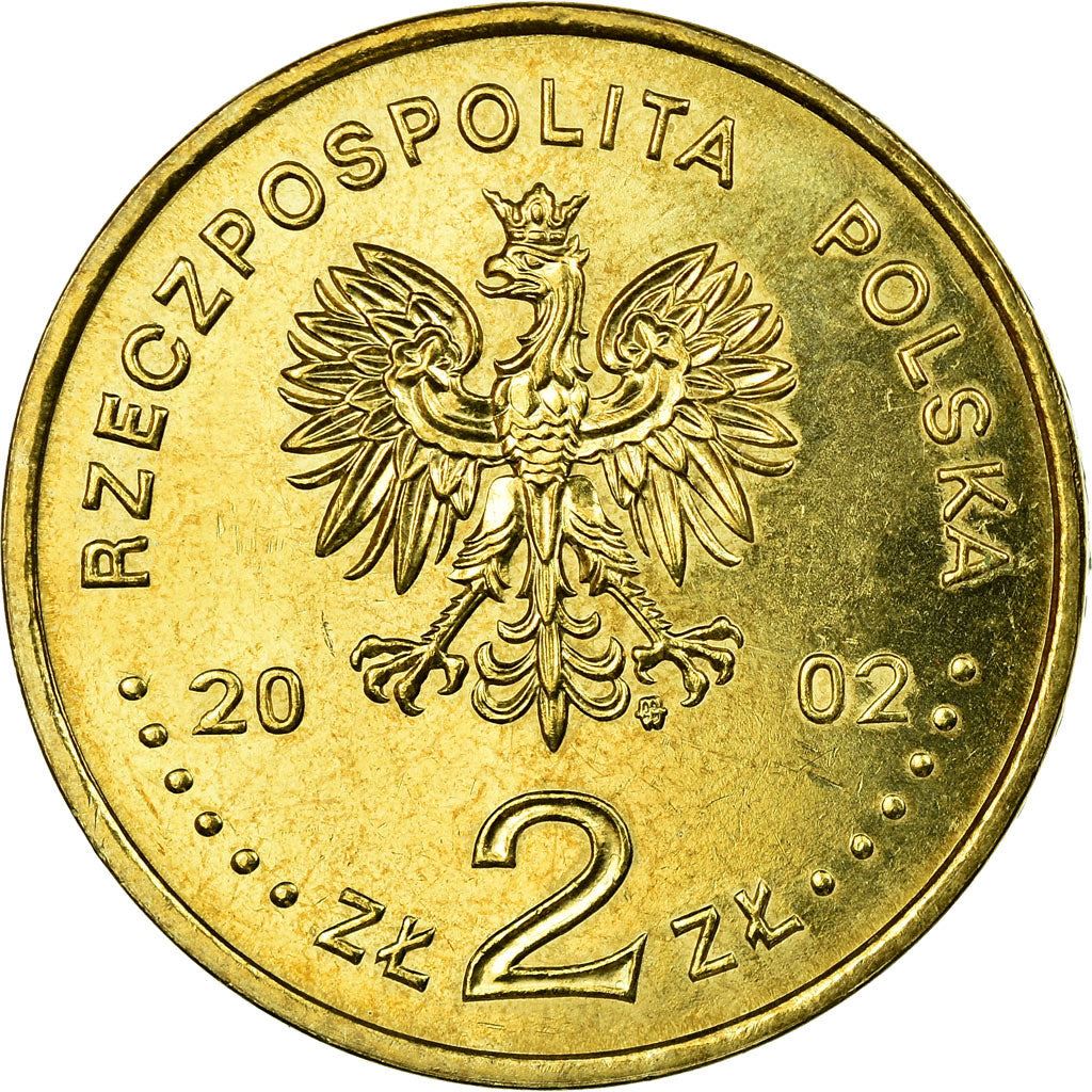 Poland | 2 Zlotys Coin | Malbork Castle | Y:443 | 2002