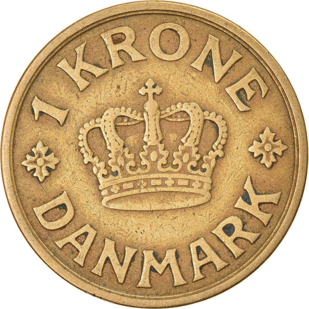Denmark | 1 Krone Coin | Monogram | Km:824 | 1924 - 1941