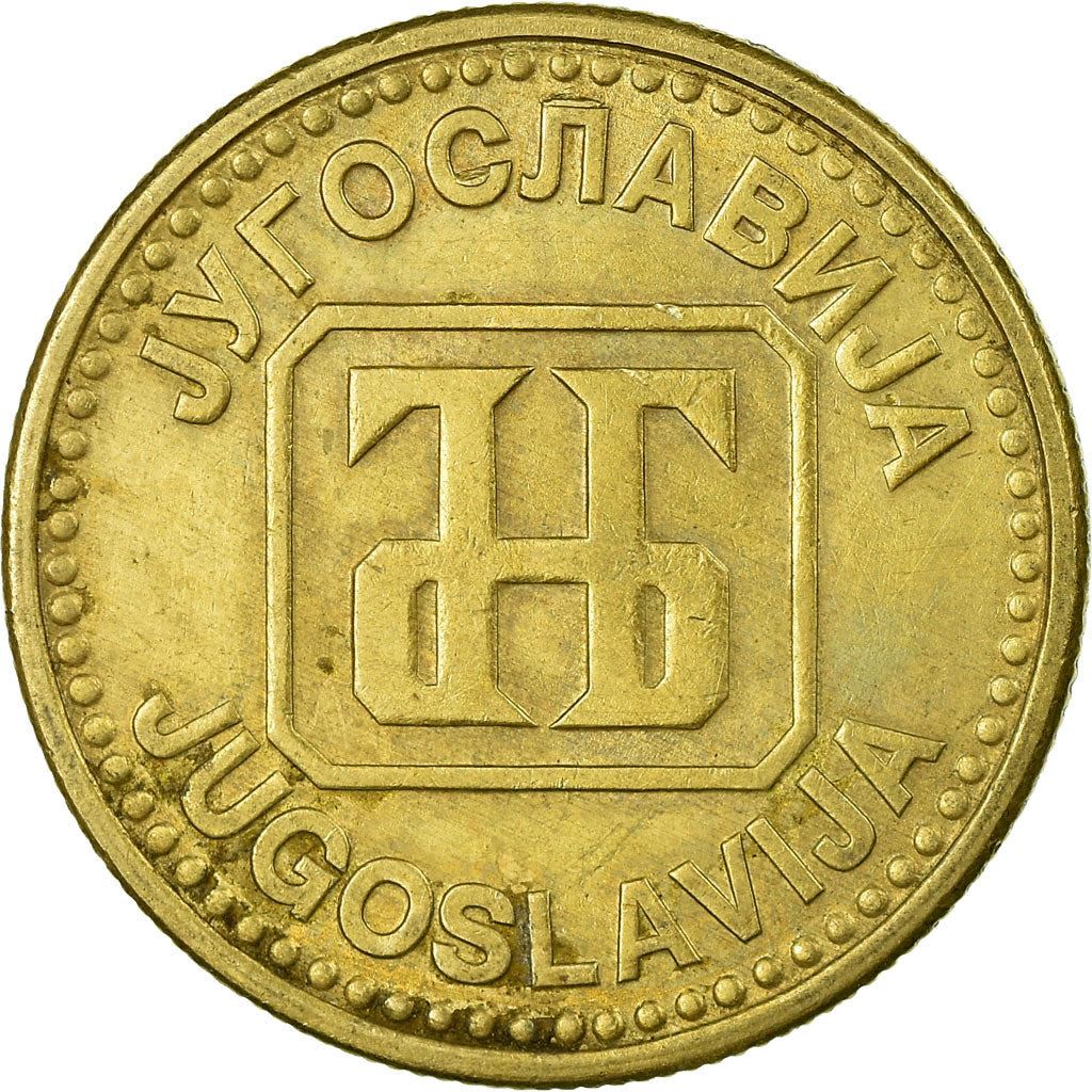 Yugoslavia | 50 Dinara Coin | Nickel Brass | Km:153 | 1992