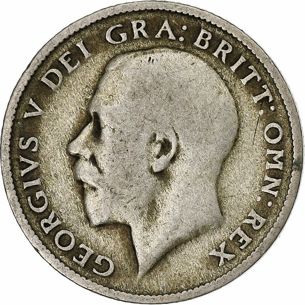 United Kingdom | 6 Pence Coin | George V | Km:815A | 1920 - 1926