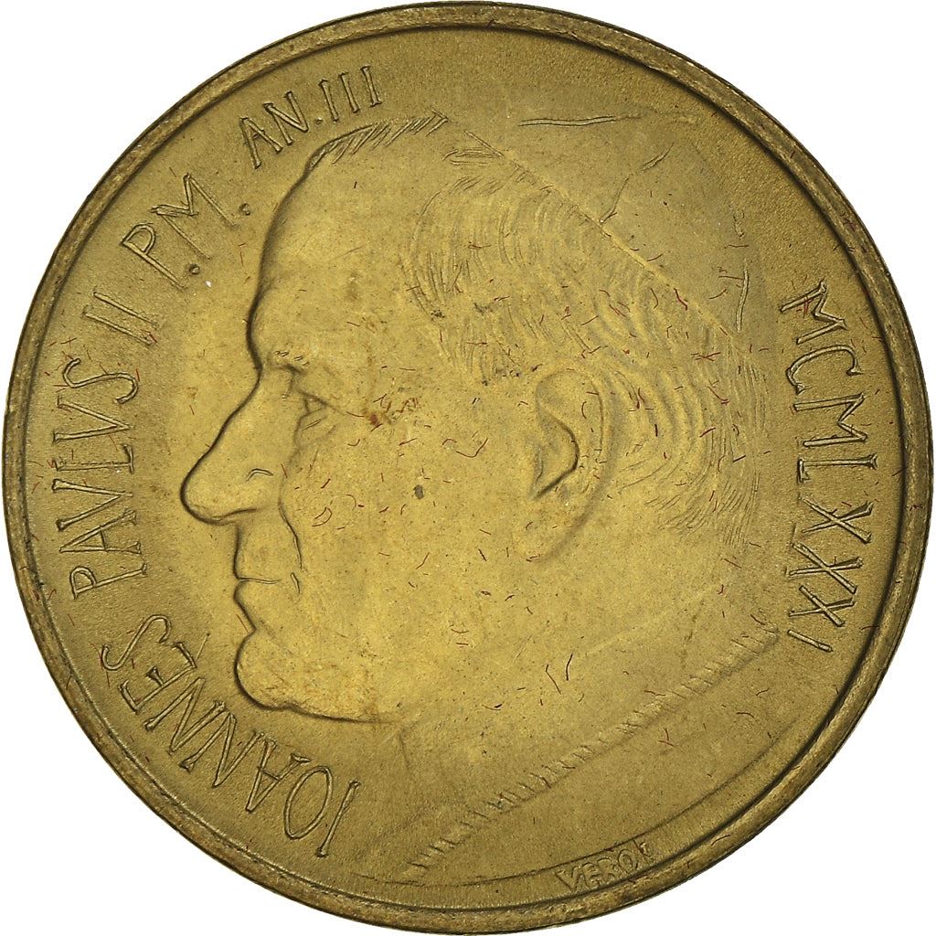 Vatican City | 20 Lire Coin | Hospitality | Km:156 | 1981