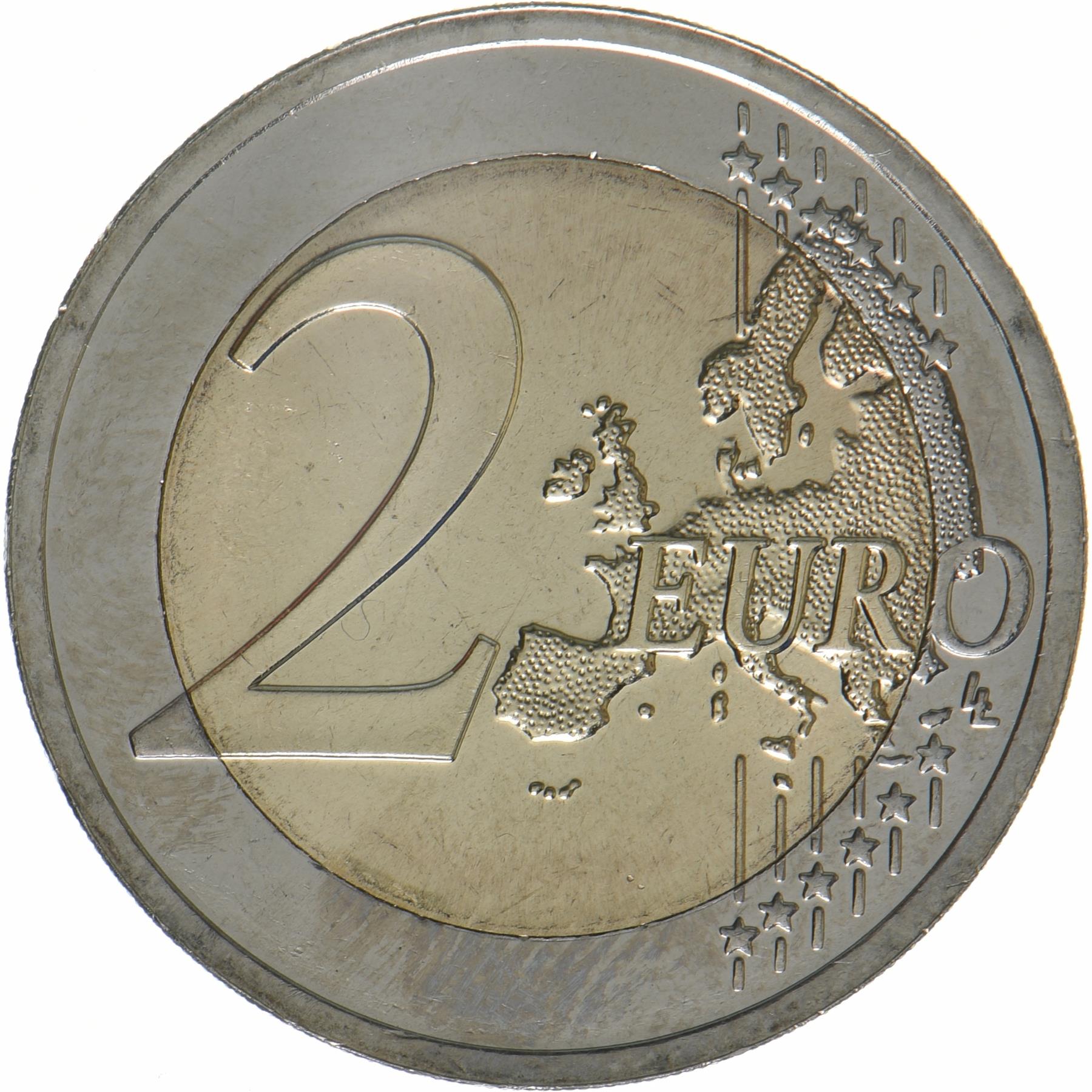 Lithuania | 2 Euros Coin | Together with Ukraine | KM:282 | 2023