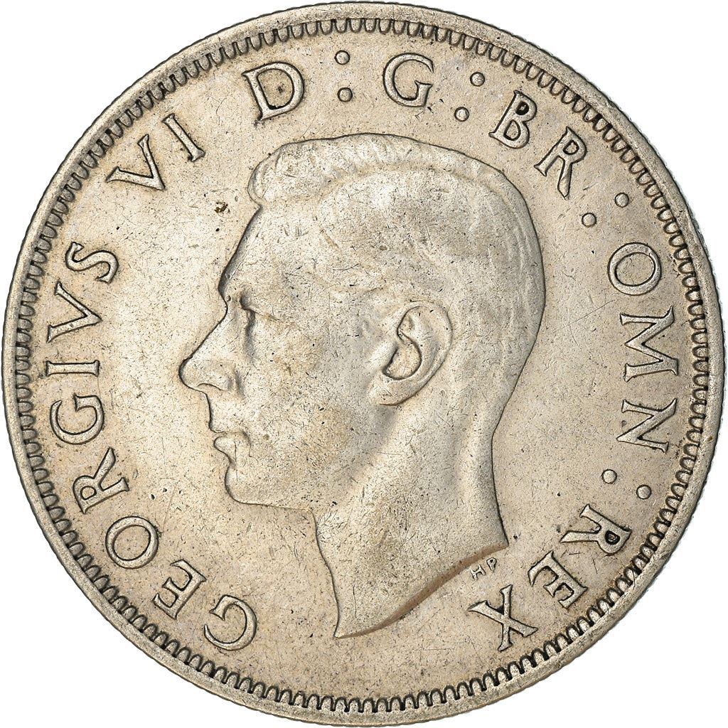 United Kingdom | 1/2 Crown Coin | George VI | KM:856 | 1937 - 1946