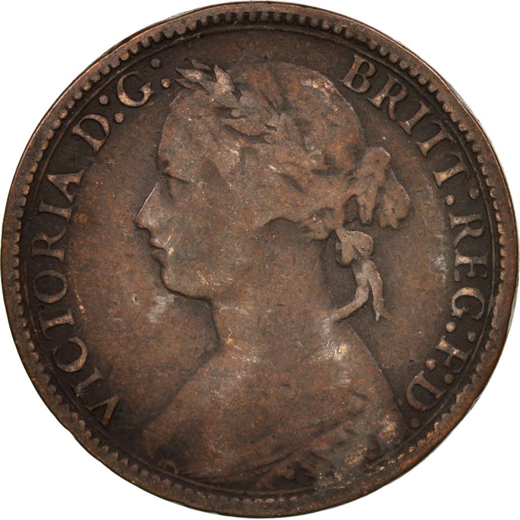 United Kingdom | 1 Farthing Coin | Victoria | Km:753 | 1874 - 1895