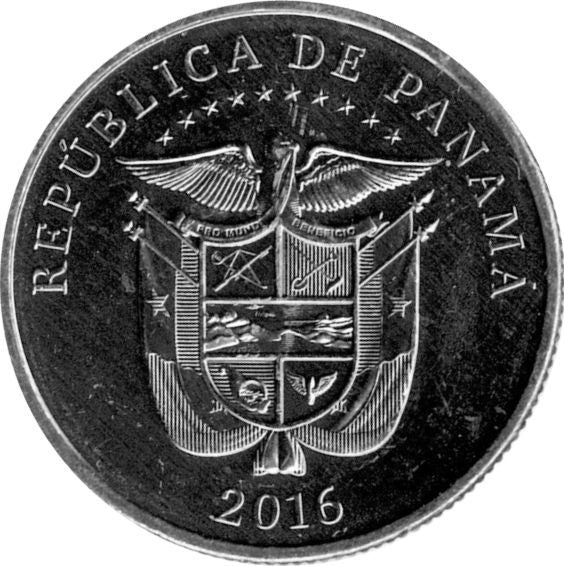Panama 1/4 Balboa Coin | Canal Anniversary | KM159 | 2016
