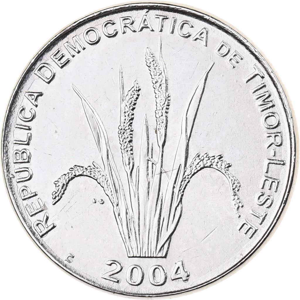 Timor-Leste | 5 Centavos Coin | Rice Plant | Km:2 | 2003 - 2017