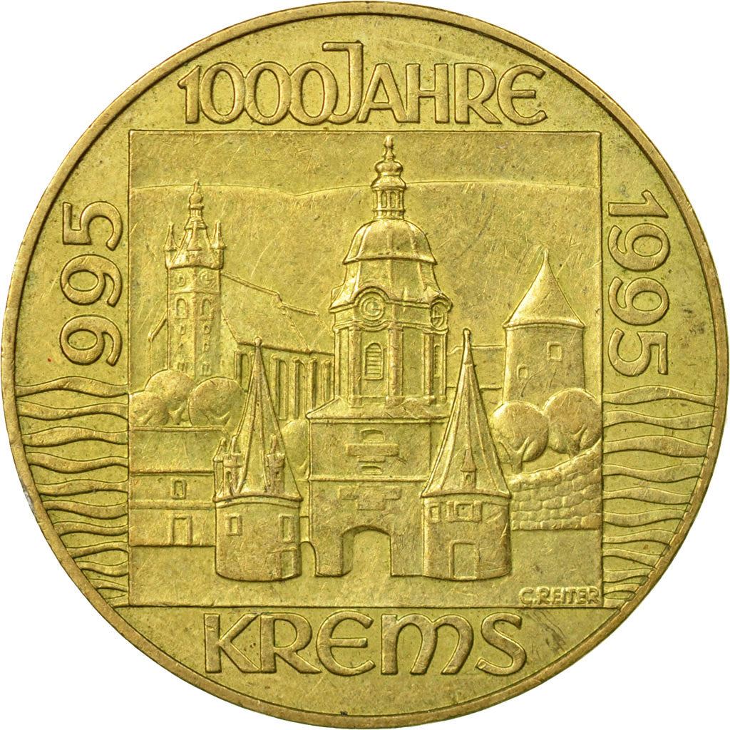 Austria | 20 Schilling Coin | Krems | Km:3022 | 1995