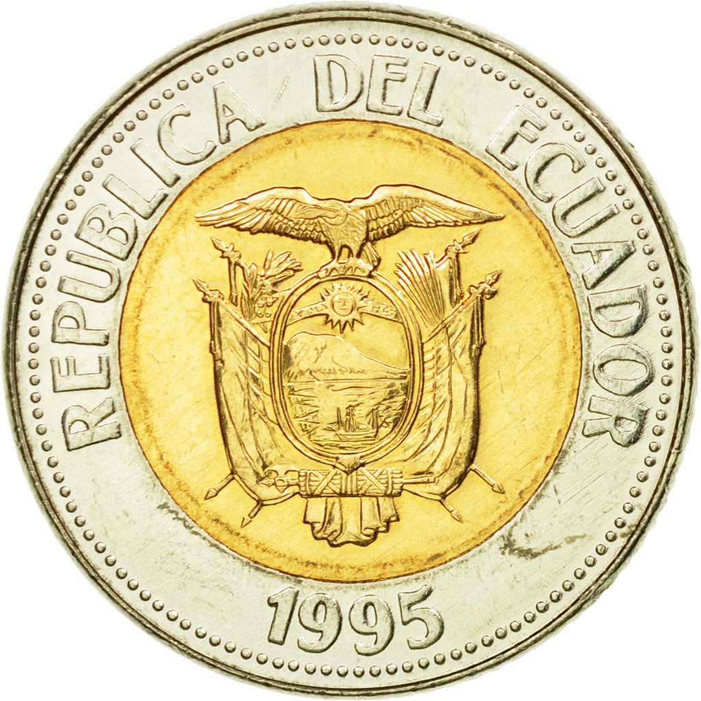 Ecuador | 500 Sucres Coin | Bimetallic | State Reform | Km:97 | 1995