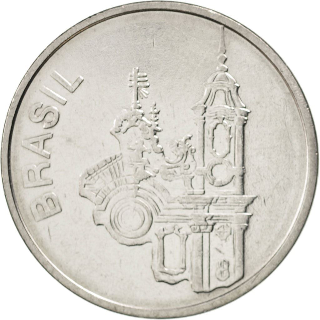 Brazil | 20 Cruzeiros Coin | Church of Saint Francis | Km:593 | 1985 - 1986