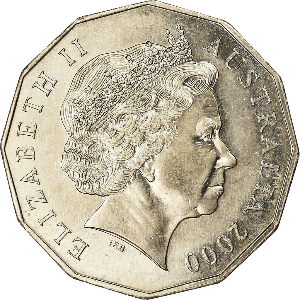 Australia | 50 Cents Coin | Millennium Year | Km:488.1 | 2000