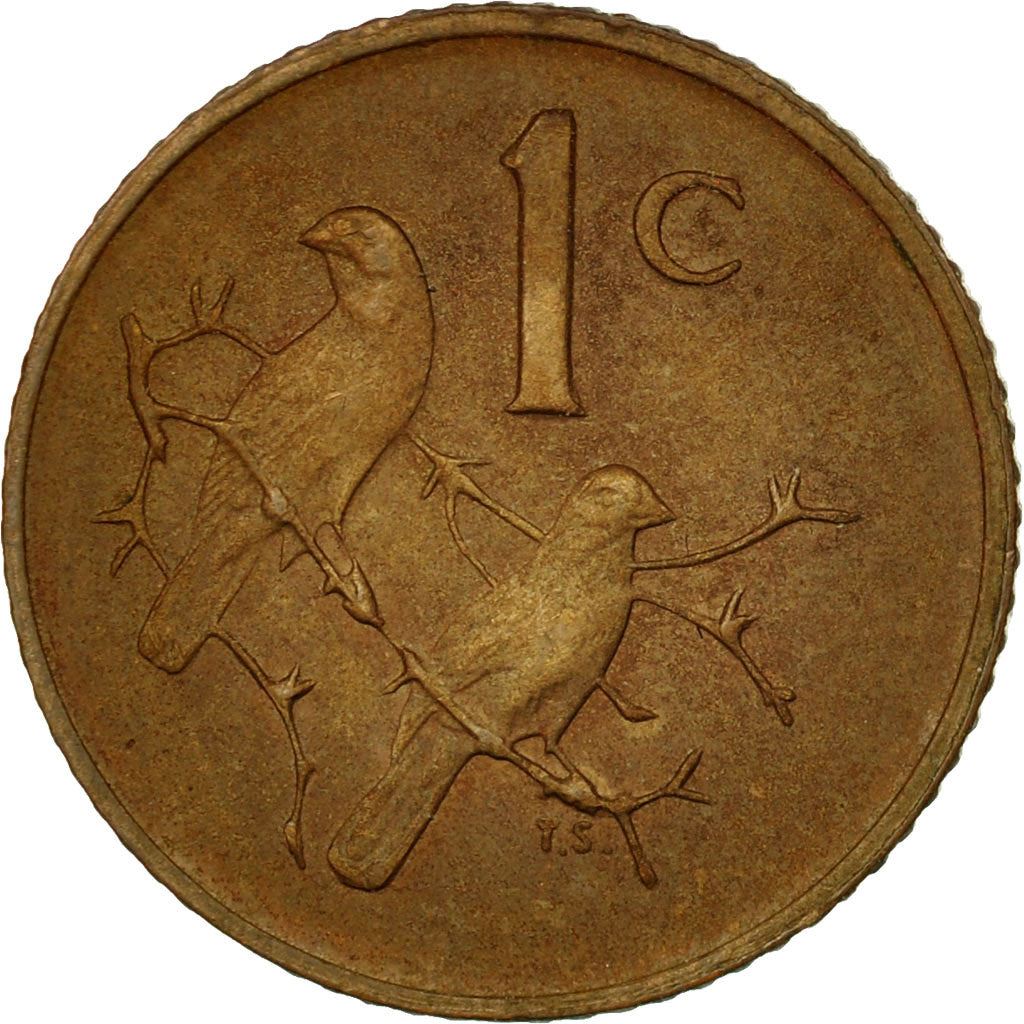 South Africa 1 Cent Coin | Nicolaas J. Diederichs | KM98 | 1979