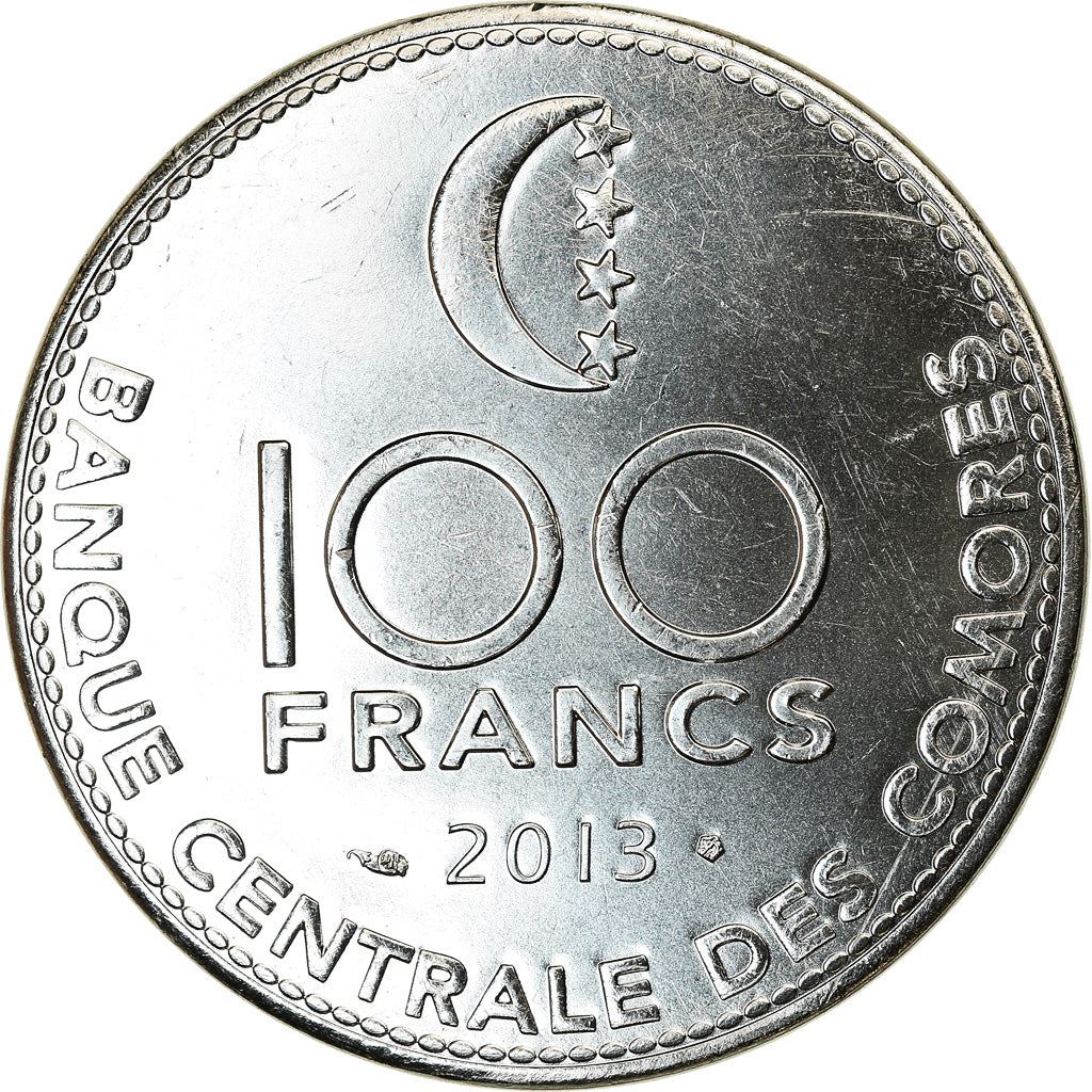 Komorerne | 100 Francs Mønt | FAO | 2013 - 2020