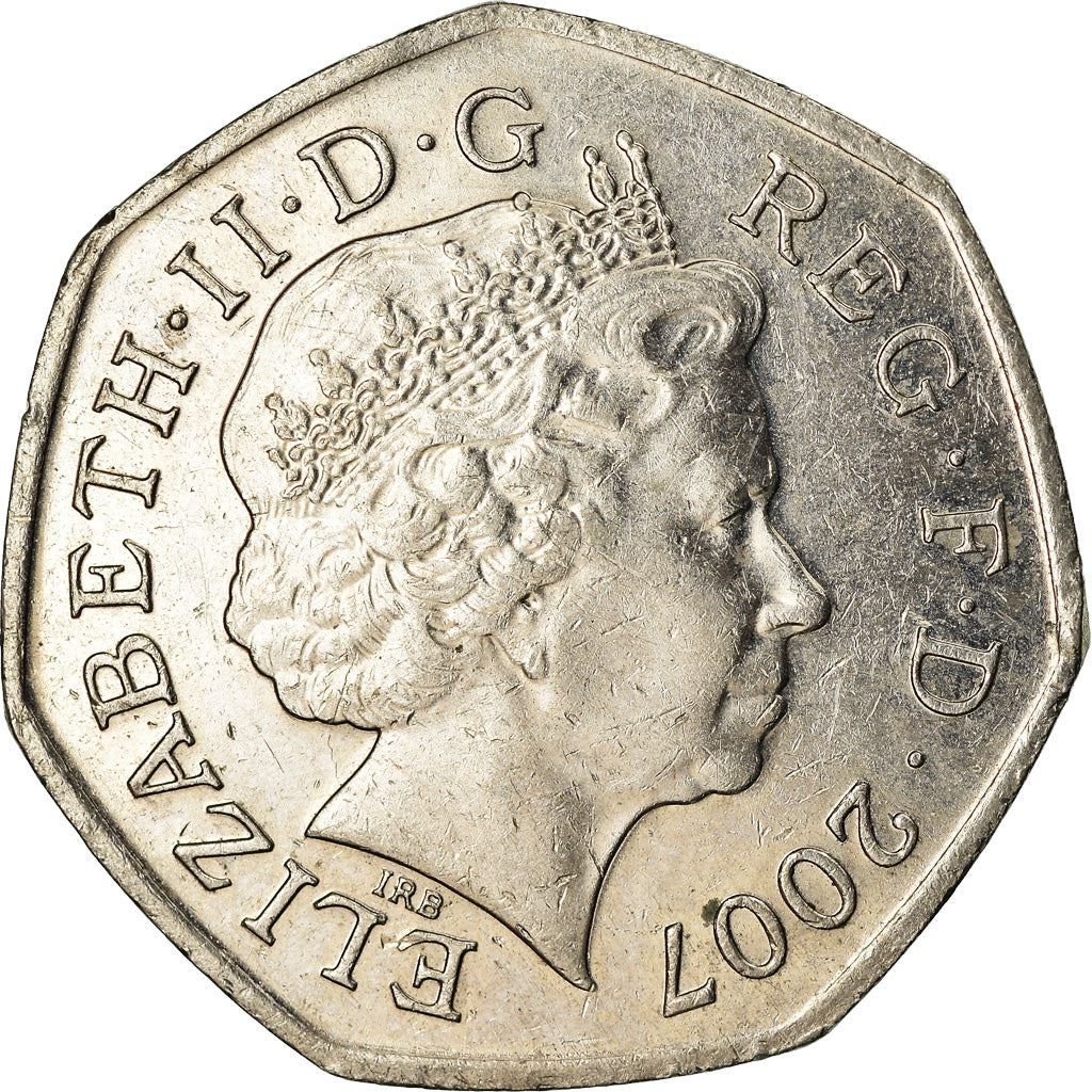 United Kingdom | 50 Pence Coin | Britannia | Km:991 | 1998 - 2009