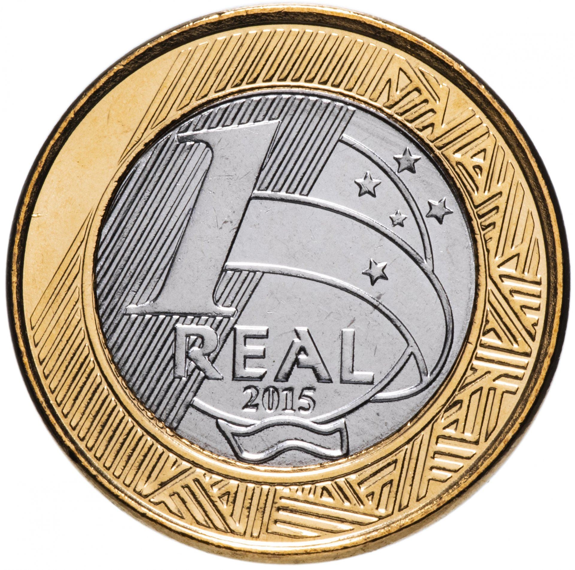 Brazil | 1 Real Coin | Rugby | KM:707 | 2015