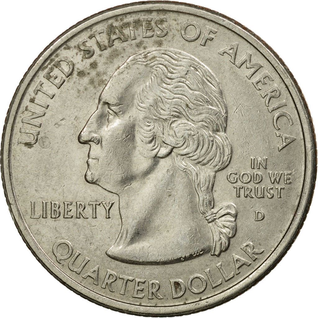United States | 1/4 Dollar Coin | Massachusetts | Km:305 | 2000