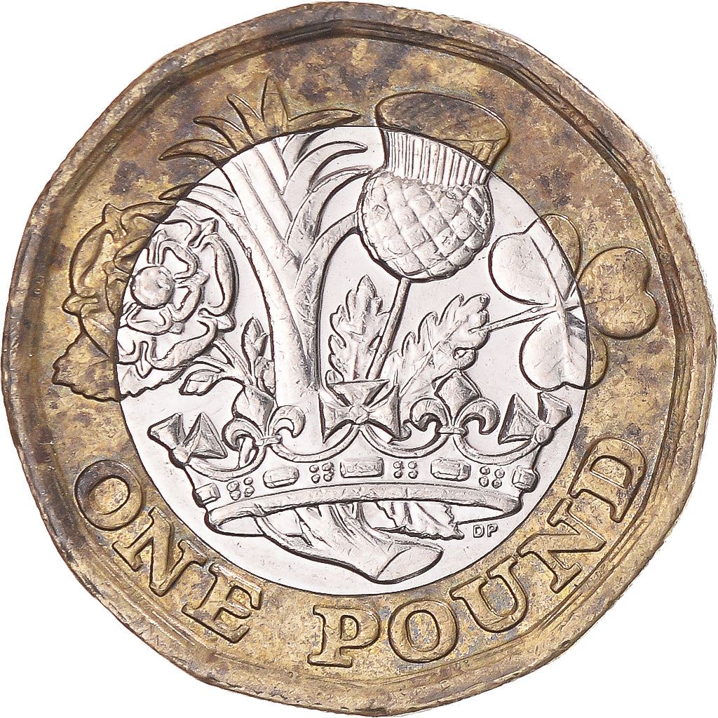 United Kingdom | 1 Pound Coin | Elizabeth II | Km:1378 | 2016 - 2022