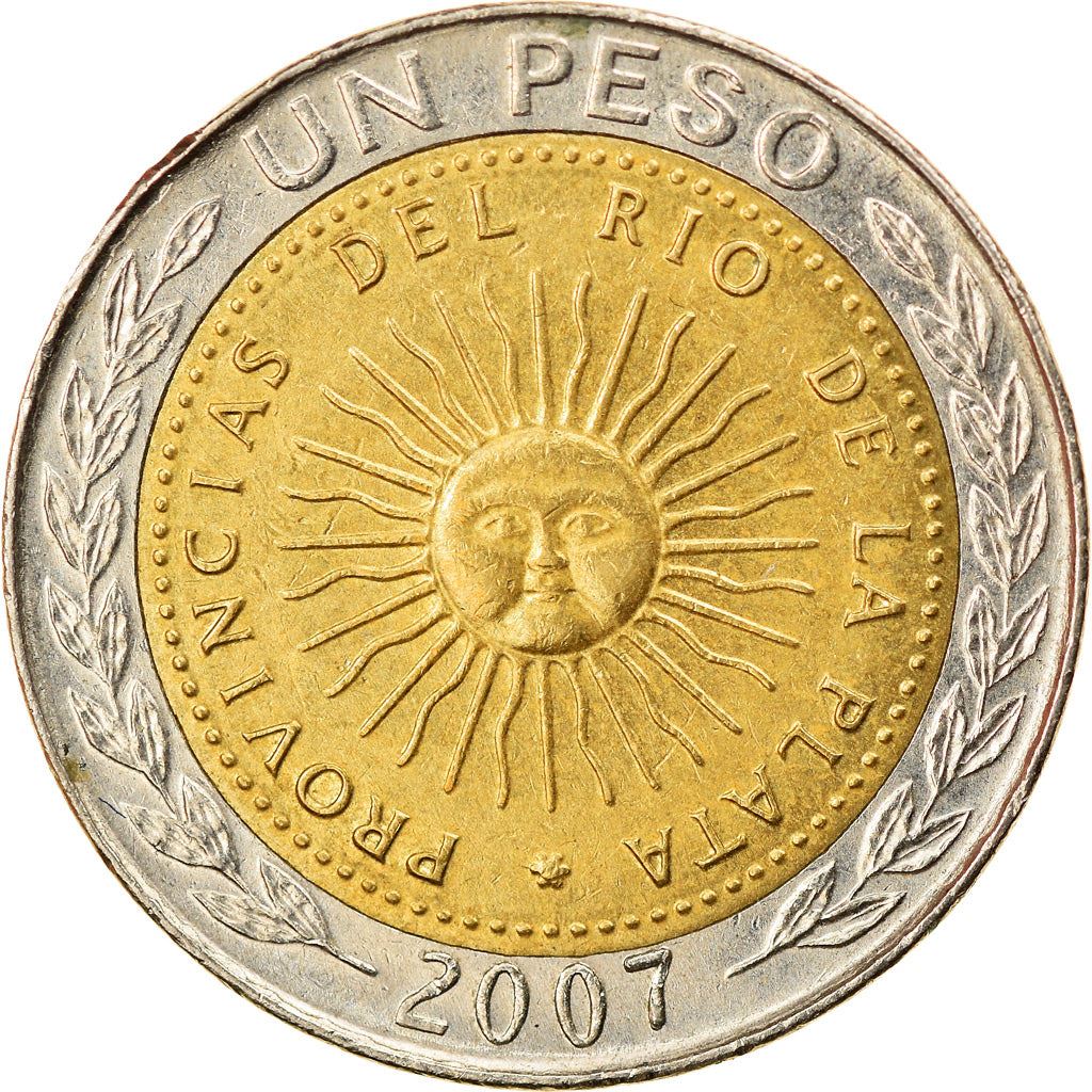 Argentina 1 Peso | National Sun Coin | KM112 | 1994 - 2016