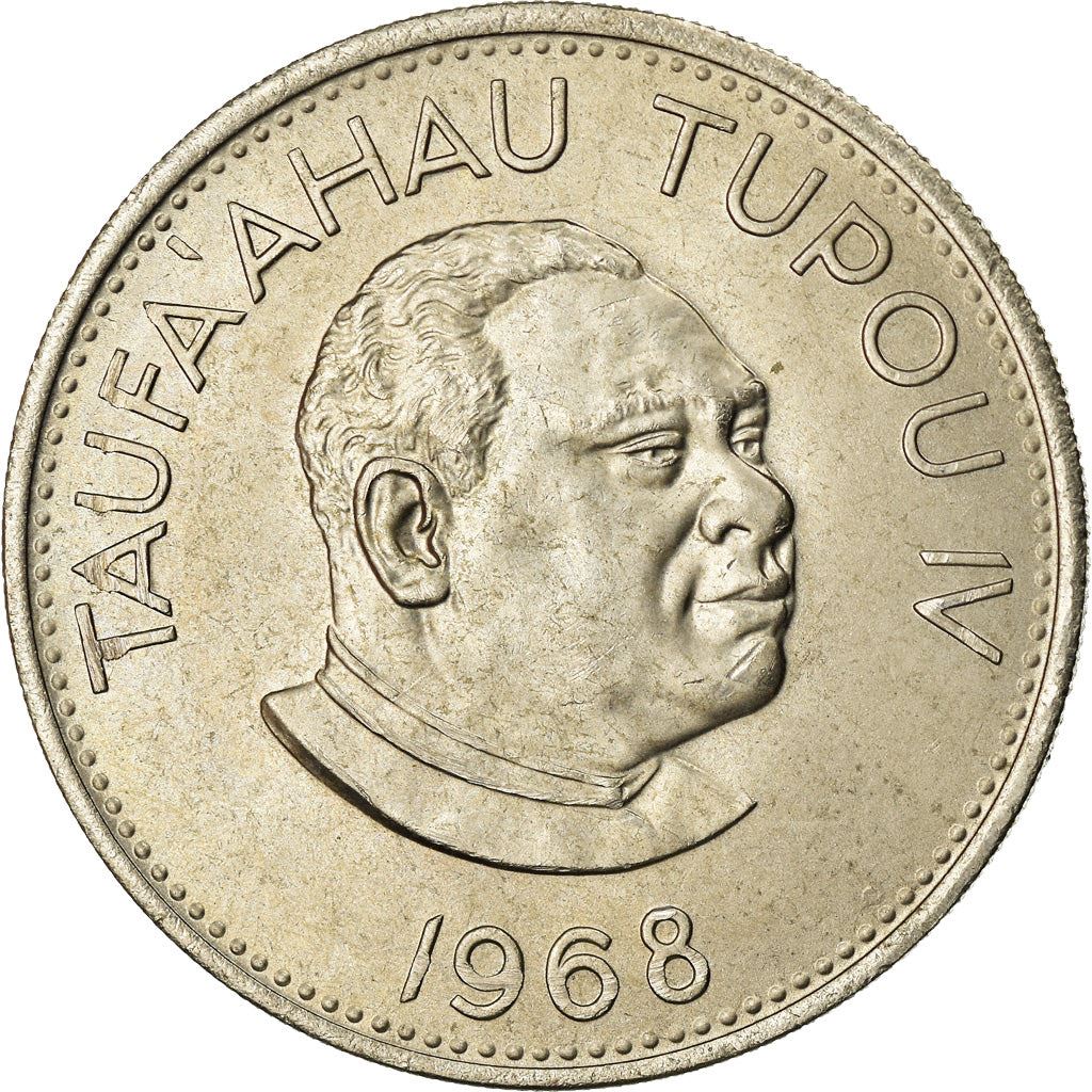 Tonga | Moneta da 20 Seniti | Re Tupou IV | Stella | KM:31 | 1968 - 1974