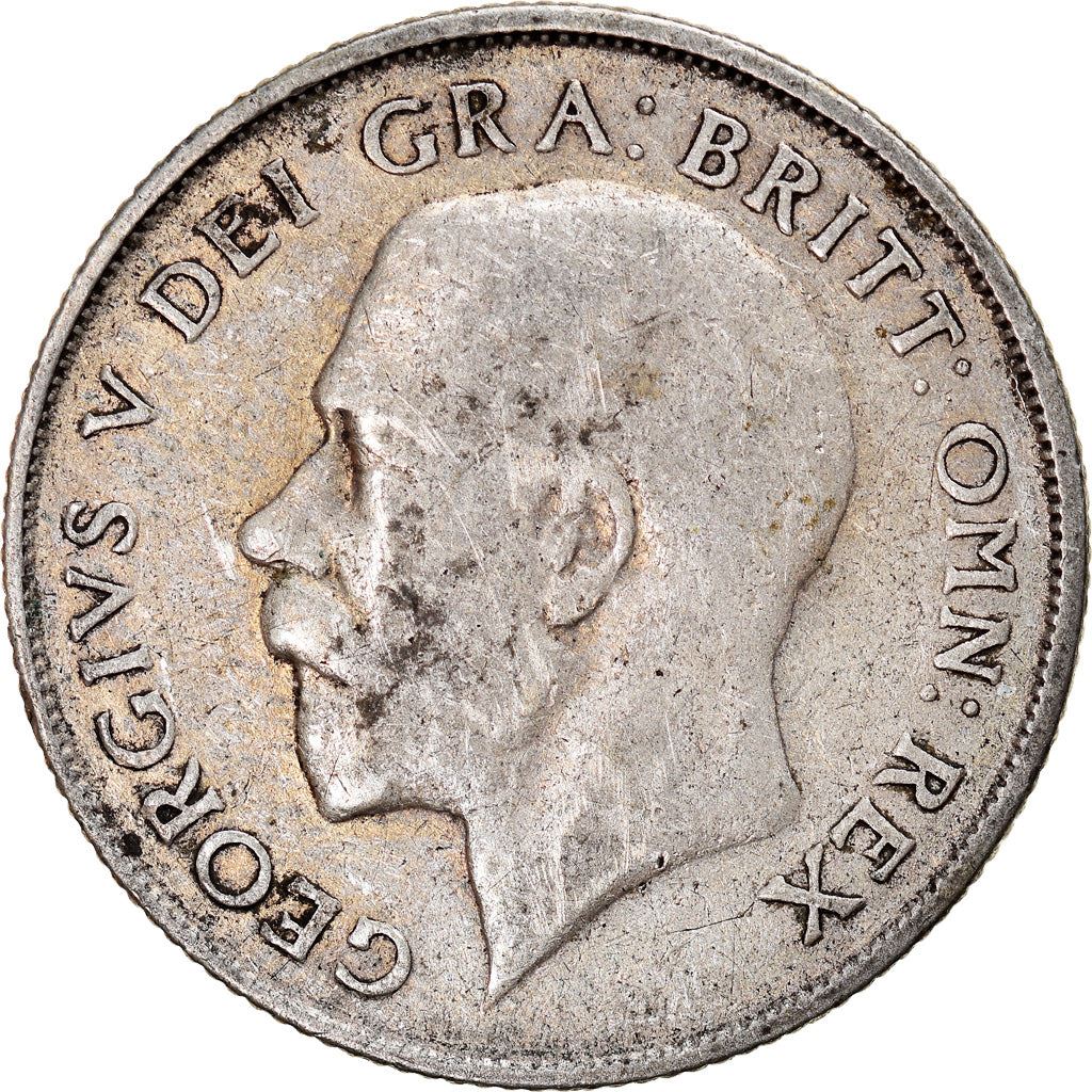 United Kingdom | 1 Shilling Coin | George V | Km:816A | 1920 - 1926