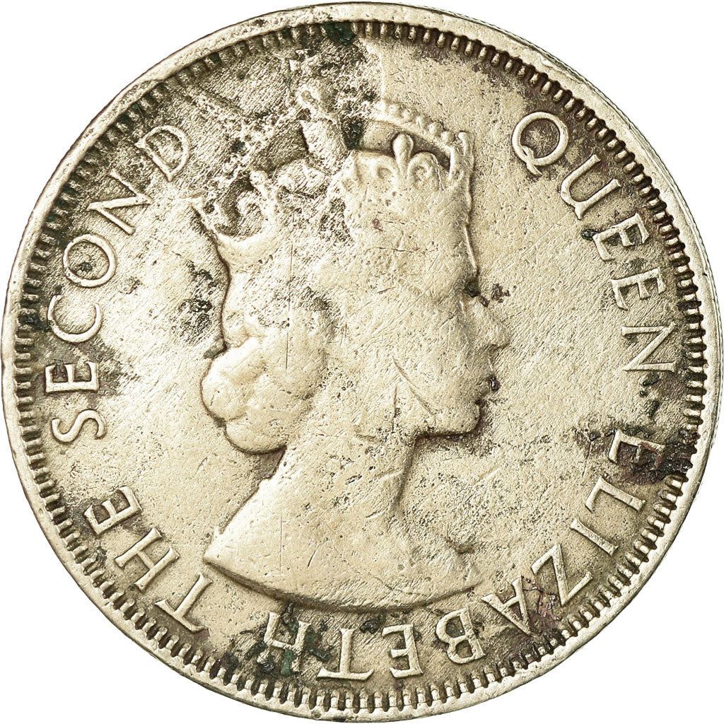 Malaya and British Borneo | 50 Cents Coin | Elizabeth II | Km:4 | 1954 - 1961
